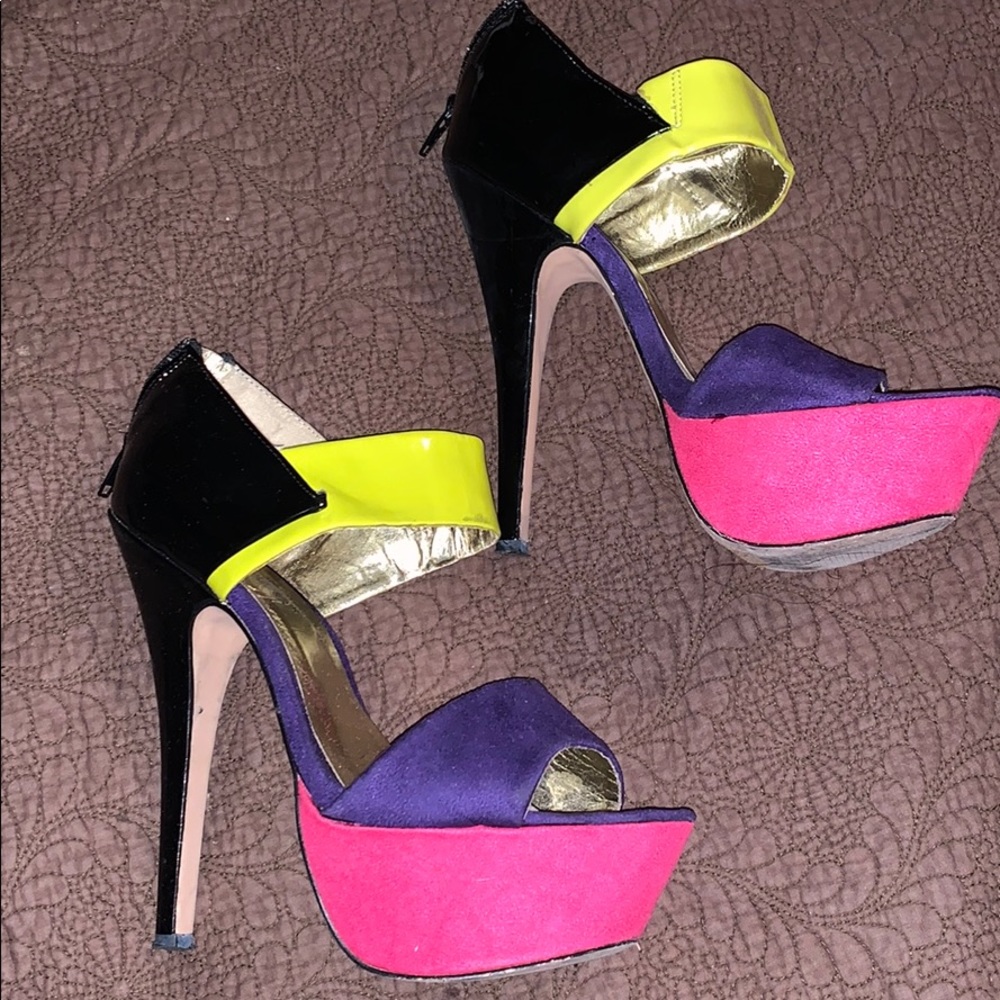 Platform Heel Sandals